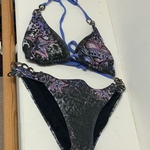 “Sinful” bikini with Rhinestones